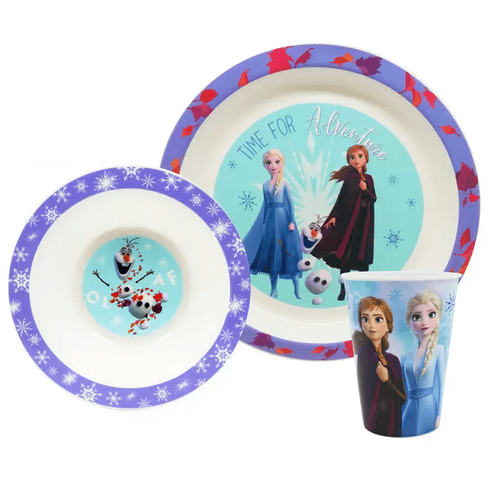 Polar Gear Frozen II 3 Piece PP Tableware Set 